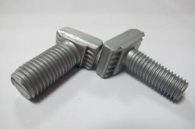 Toothed T type bolt